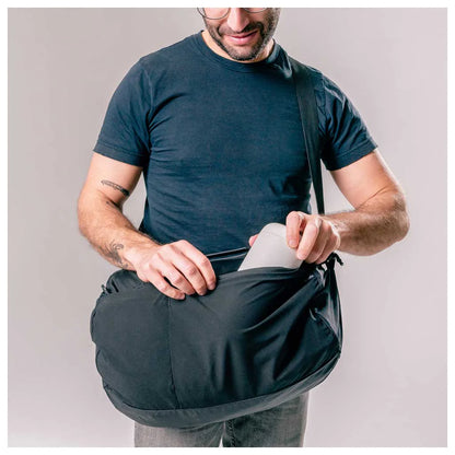 ReFraction Packable Duffle Bag - Black