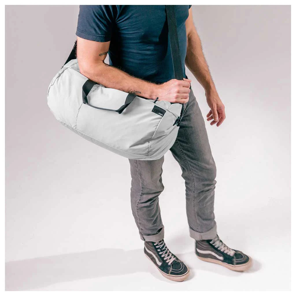 ReFraction Packable Duffle Bag - White