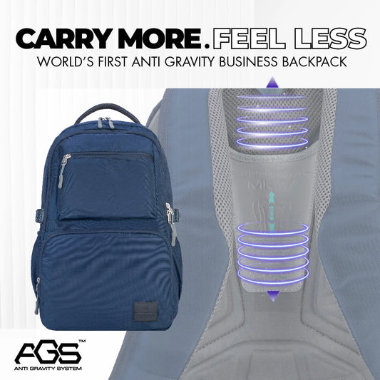 ODS AGS 回彈減壓背包 (藍色)