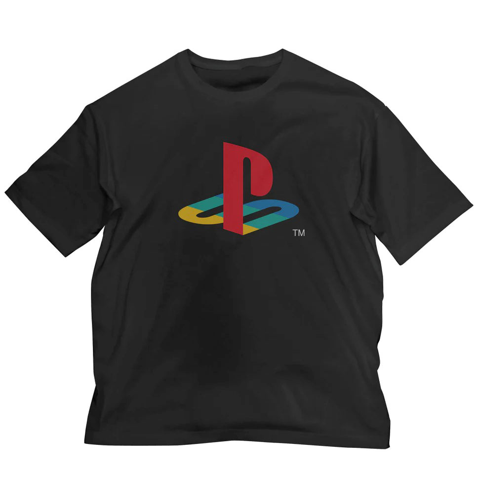 PlayStation 初代 Big Silhouette Tee (黑)