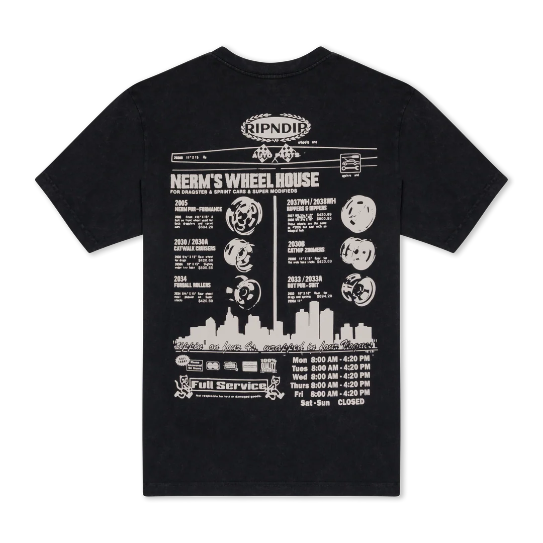 NERM WHEELS TEE