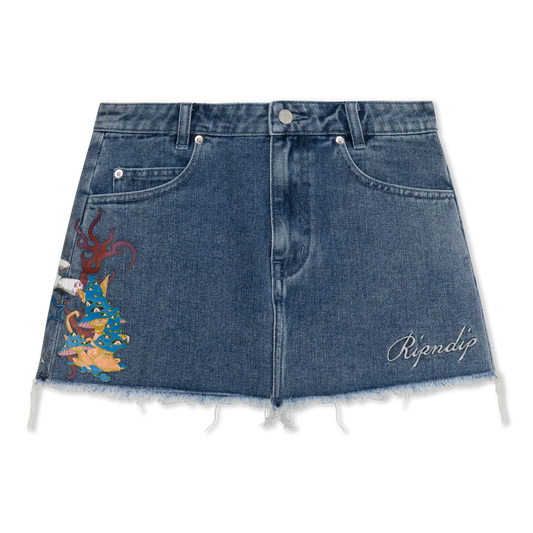 TRAVIS DENIM SKIRT