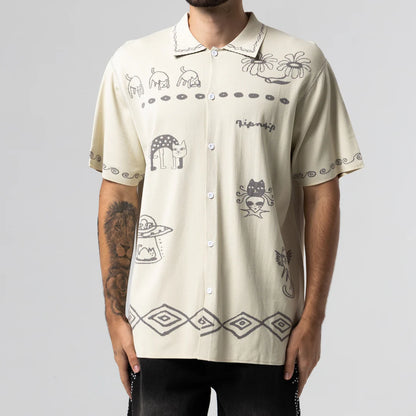 BLONDED REVERSIBLE BUTTON