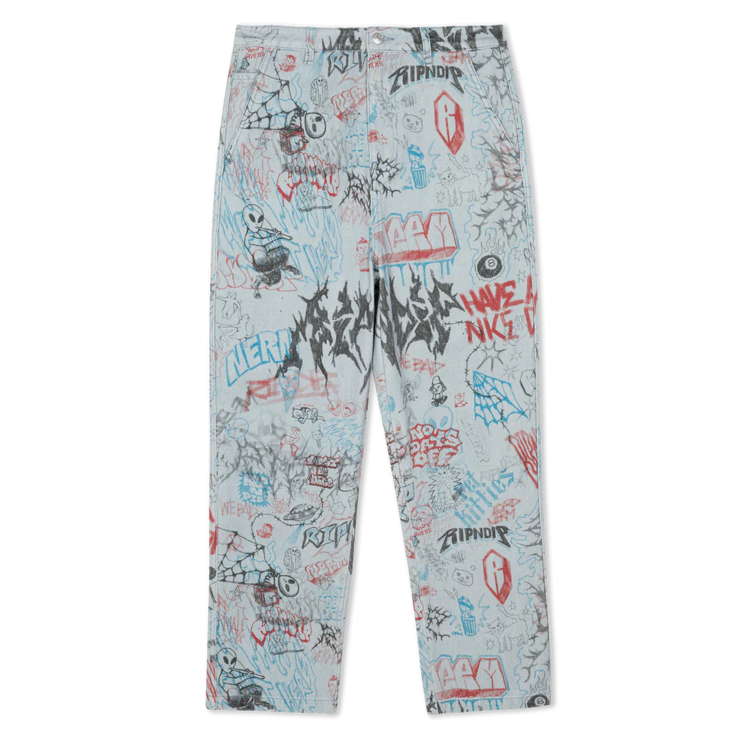 MARKER WIDE FIT PANTS