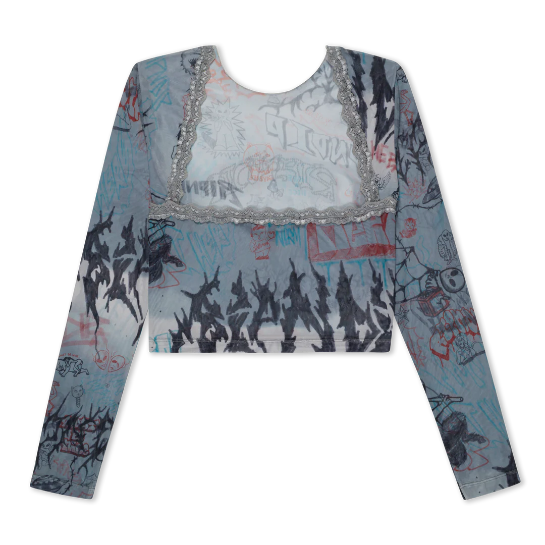 MARKER LONG SLEEVE MESH C