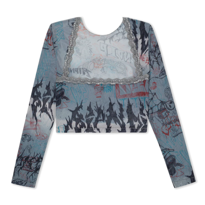 MARKER LONG SLEEVE MESH C