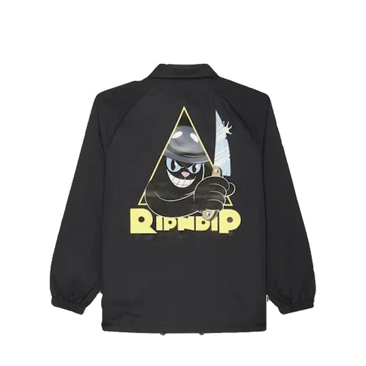 SLICE AND DICE COACHES JACKET (BLACK)