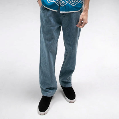 WILSHIRE DENIM PANTS (MEDIUM WASH)