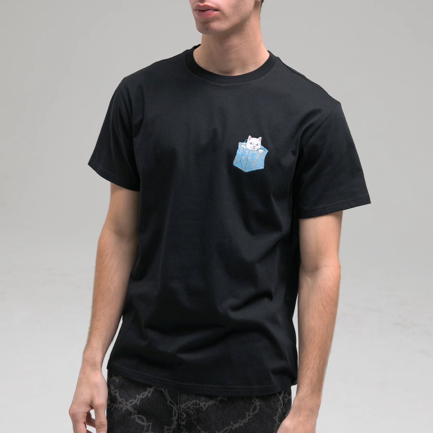 BAG OF PUSS TEE (BLACK)