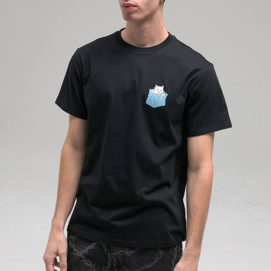 BAG OF PUSS TEE (BLACK)