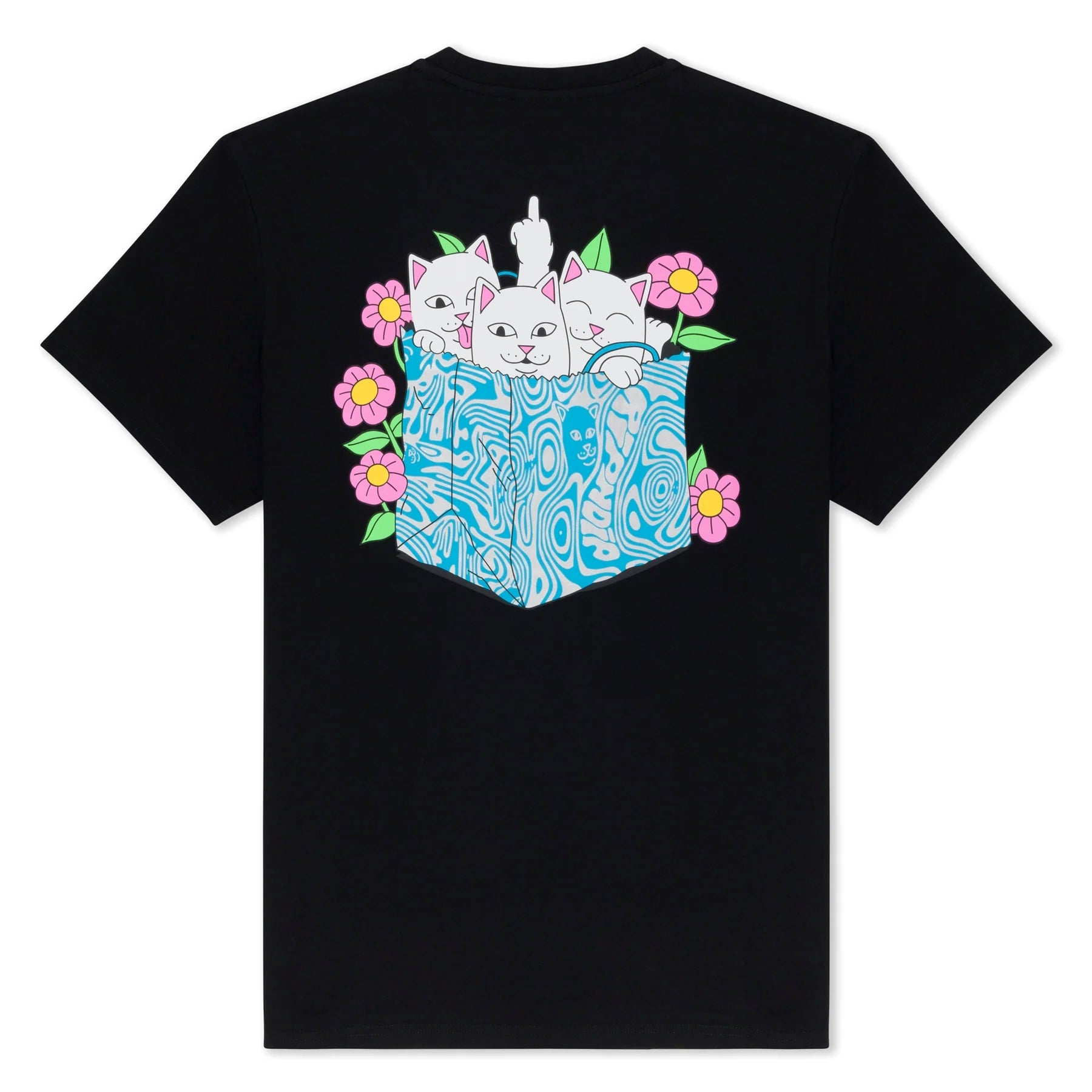 BAG OF PUSS TEE (BLACK)