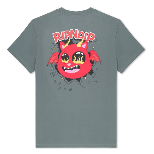 DEVIL MONSTER TEE (CHARCOAL)