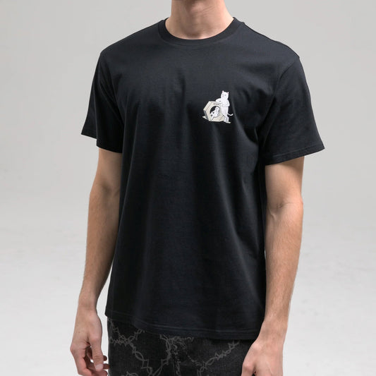 NUT OFF TEE (BLACK)