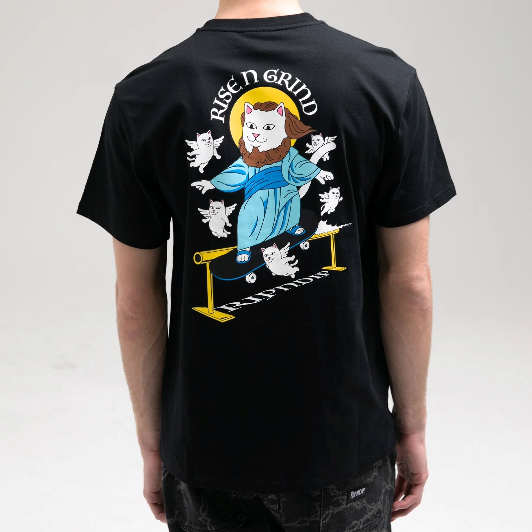 RISE N GRIND TEE (BLACK)