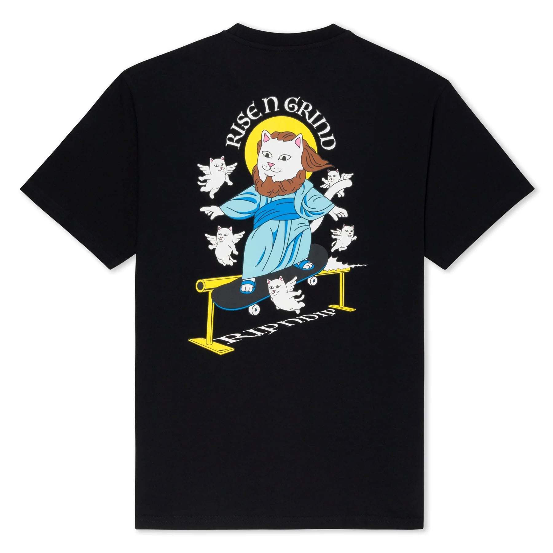 RISE N GRIND TEE (BLACK)