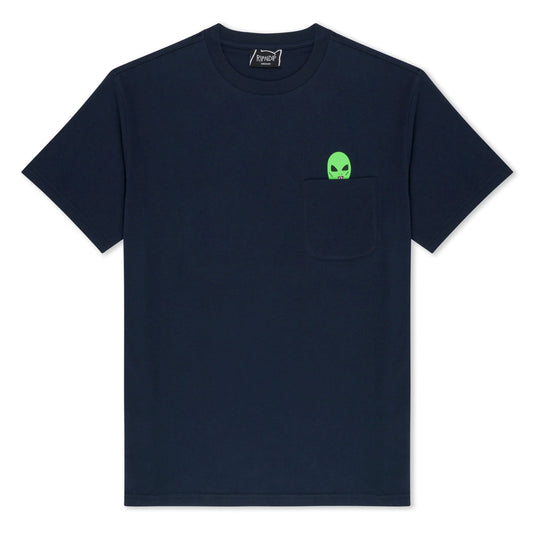 LORD ALIEN POCKET TEE (NAVY)
