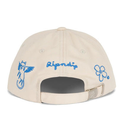 RIP N DIP BLONDED STRAPBACK (OFF WHITE)