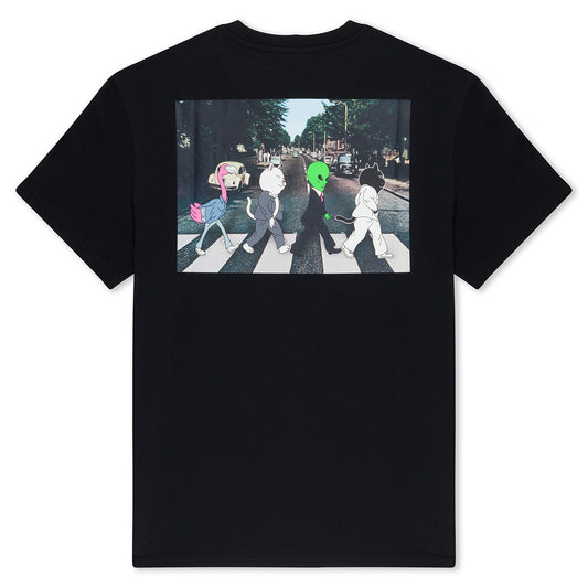 CROSSWALK TEE (BLACK)