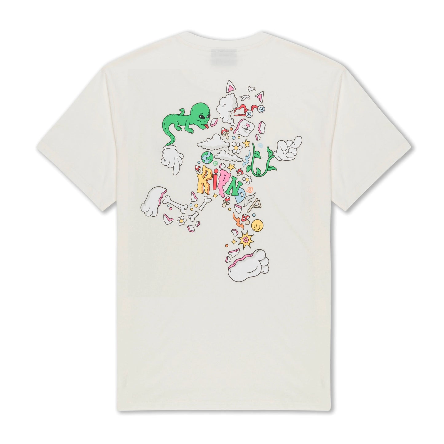 BROKEN DOWN TEE (BONE)