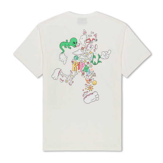 BROKEN DOWN TEE (BONE)
