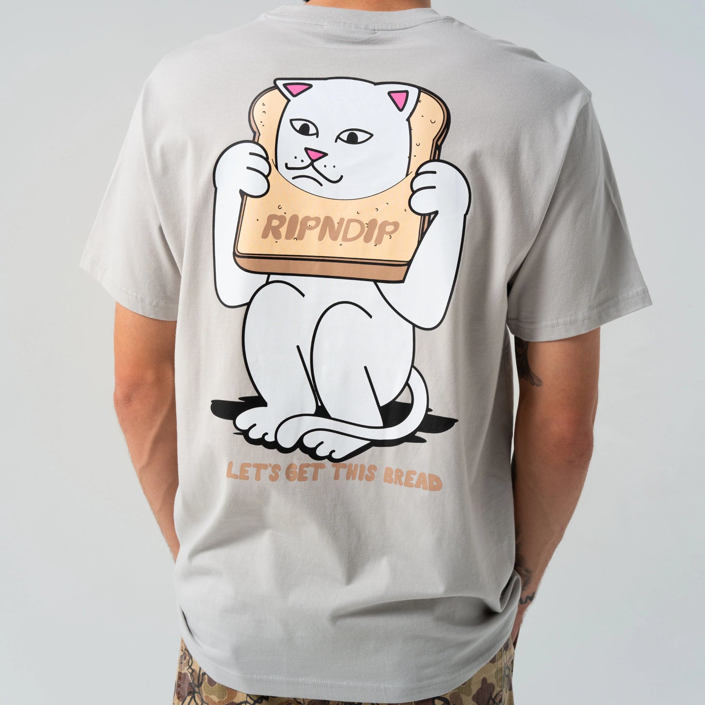 GLUTEN FREE TEE (GREY)
