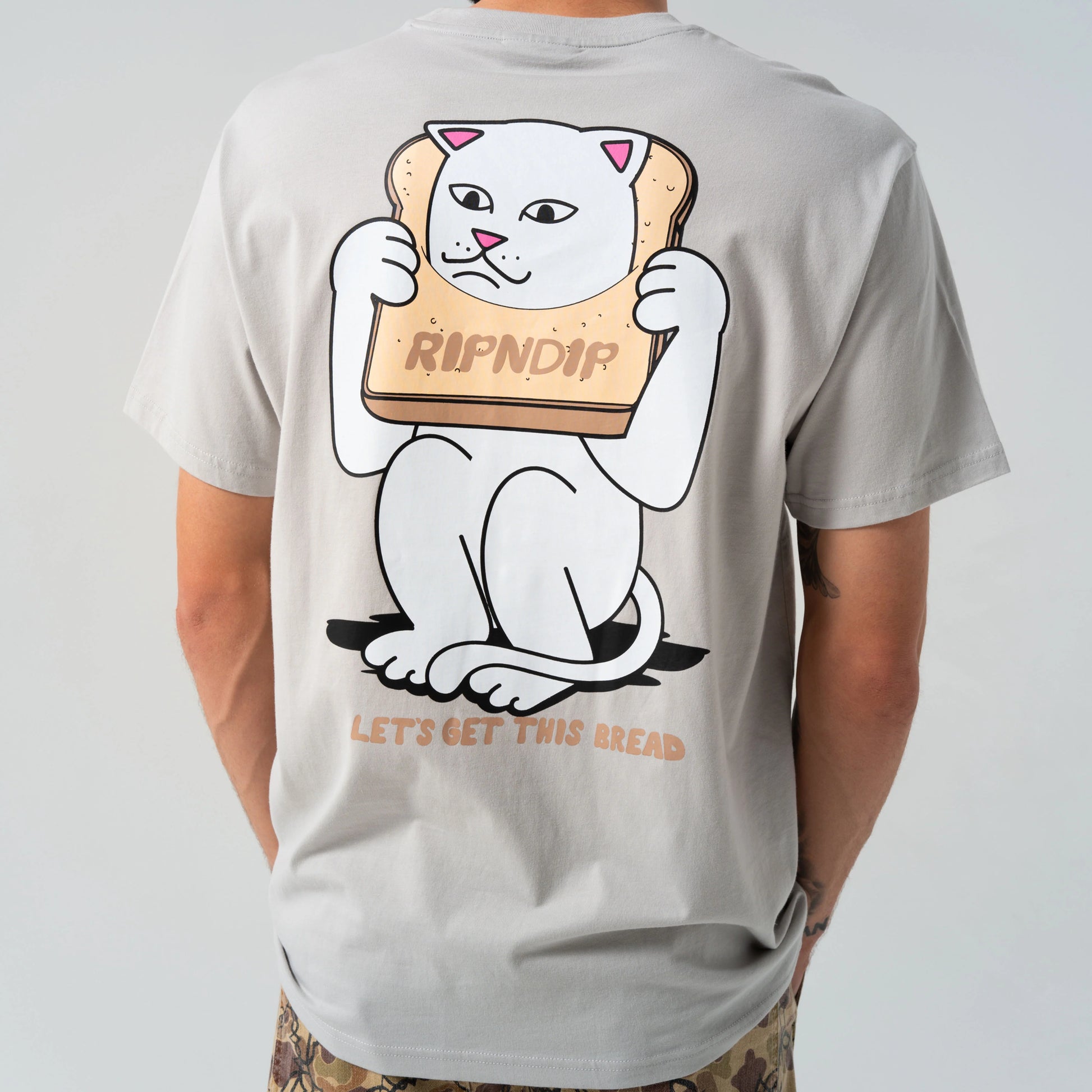 GLUTEN FREE TEE (GREY)