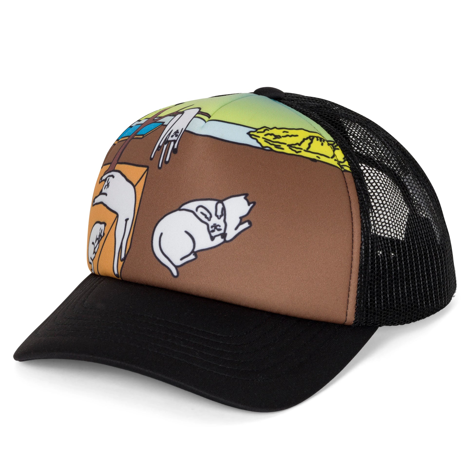NERMALI TRUCKER HAT (BLACK)