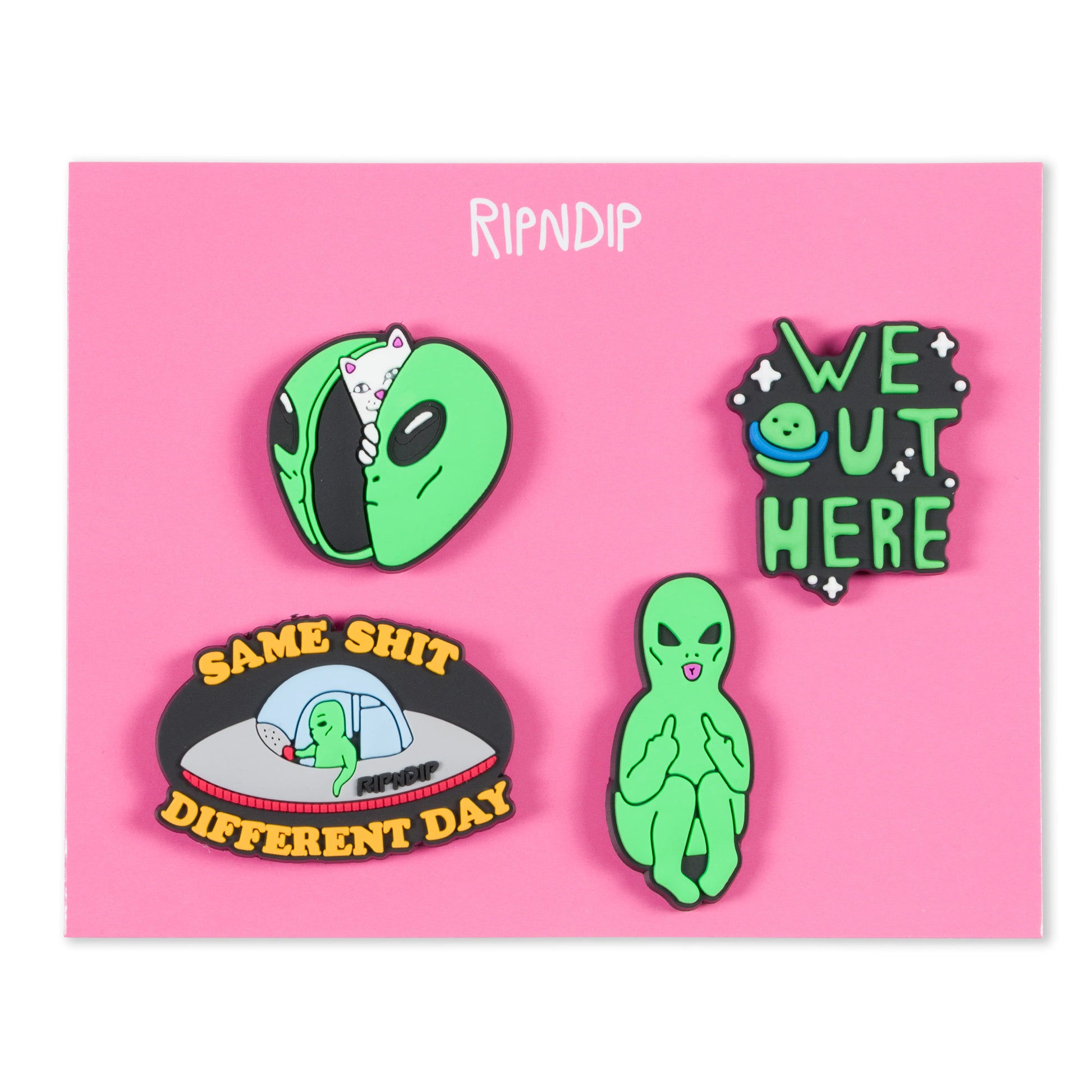 WE OUT HERE SHOE CHARM PACK (MULTI)