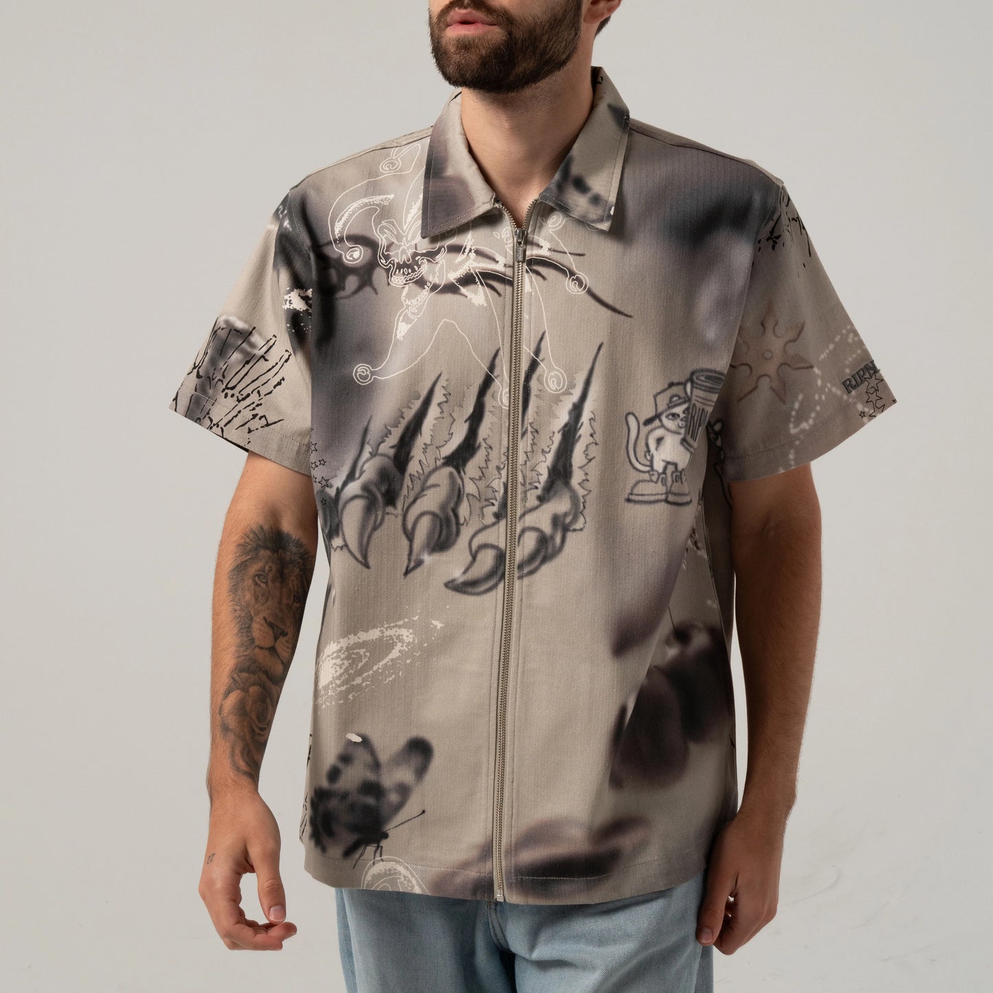 STARGAZING ZIP UP SHIR