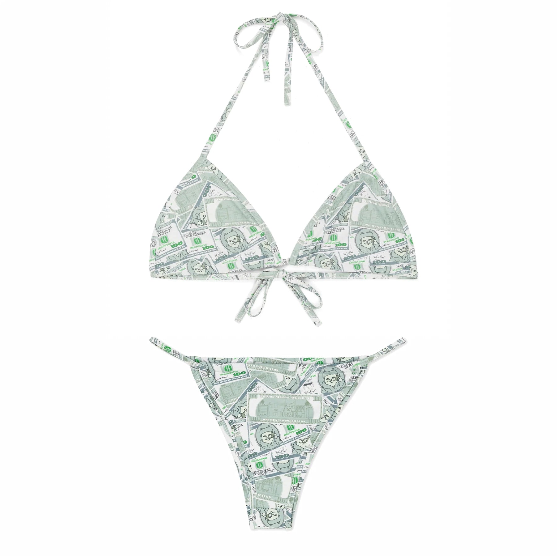 MONEYBAG 2PC BIKINI SET (OLIVE)