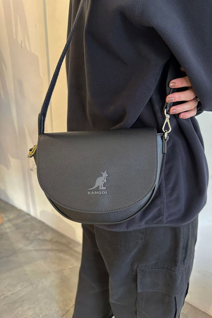 KANGOL Luna Half Moon Tote Bag