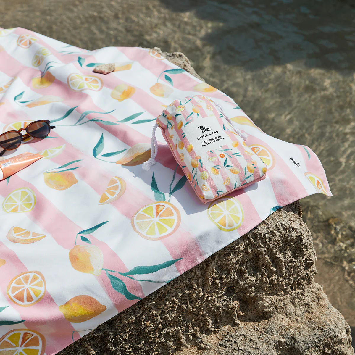 Towels - Beach - Life Gives You Lemons - L