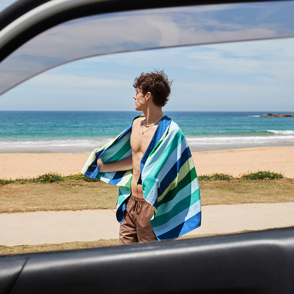 Poncho - Kids - Bondi Blue - S