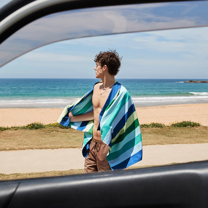 Poncho - Kids - Bondi Blue - S