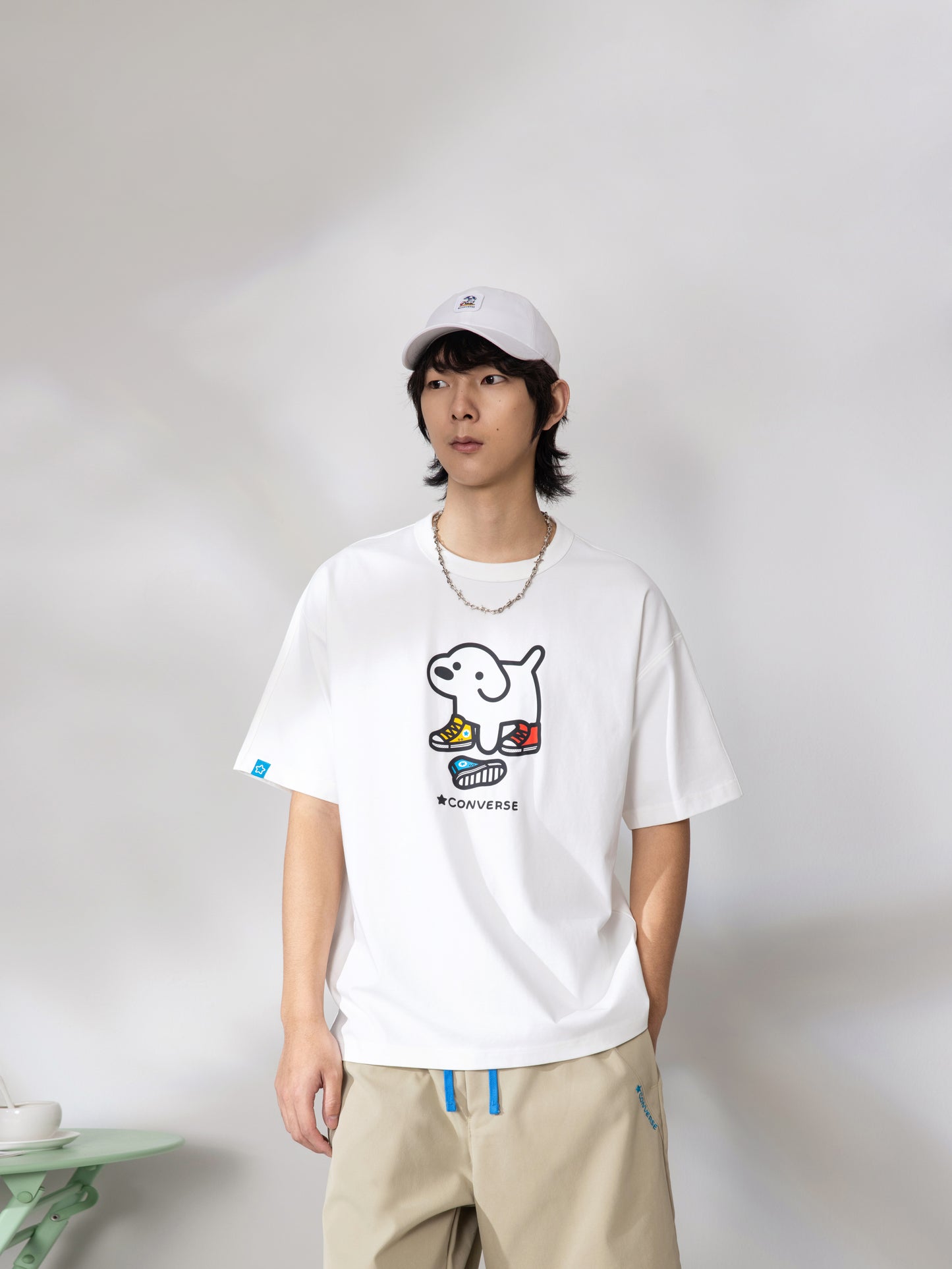 MATSUI SNEAKER SS TEE VINTAGE WHITE