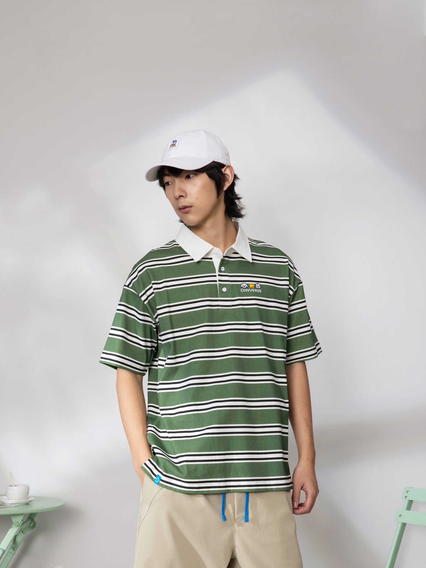 MATSUI SS POLO DILL GREEN