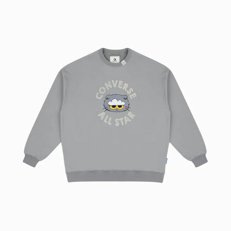 ZO&FRIENDS COMMERCIAL CREW TOP CLASSIC GREY