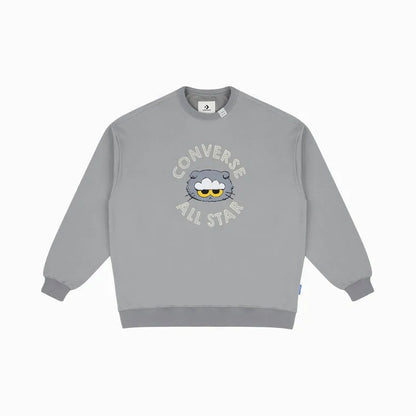 ZO&FRIENDS COMMERCIAL CREW TOP CLASSIC GREY