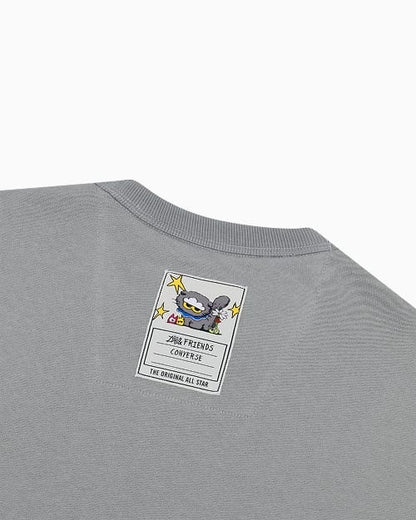 ZO&FRIENDS COMMERCIAL CREW TOP CLASSIC GREY