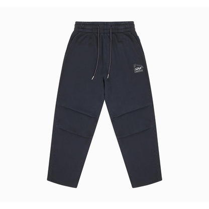 ZO&FRIENDS WASHED KNIT PANTS BLACK