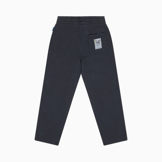 ZO&FRIENDS WASHED KNIT PANTS BLACK