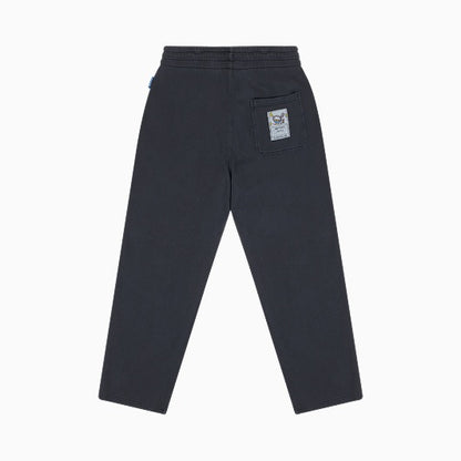 ZO&FRIENDS WASHED KNIT PANTS BLACK