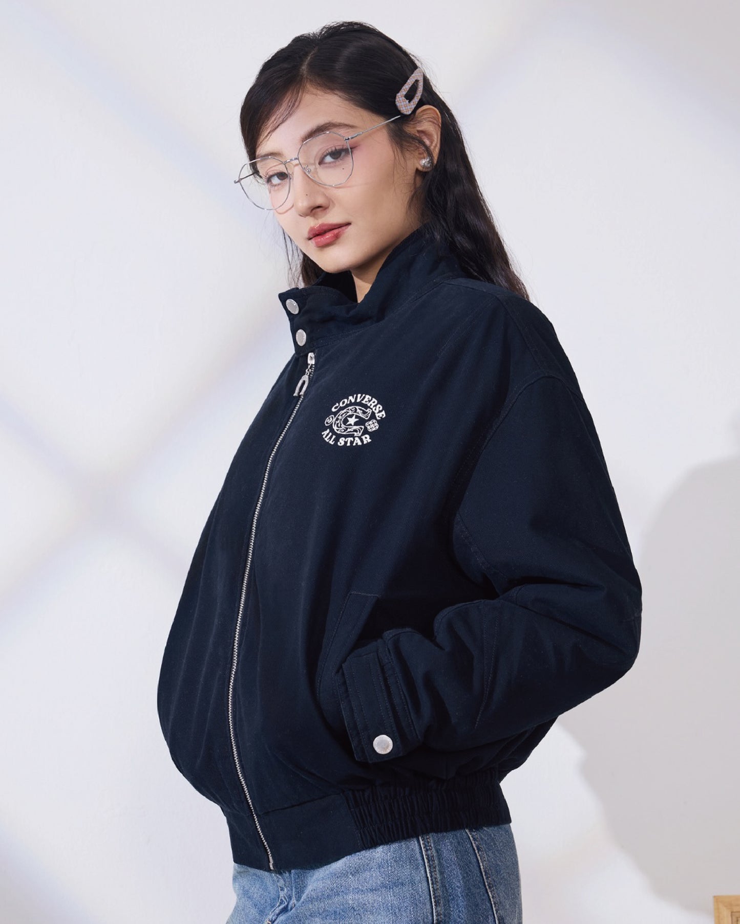 YOTH FEMALE PADDED JKT TOTAL ECLIPSE