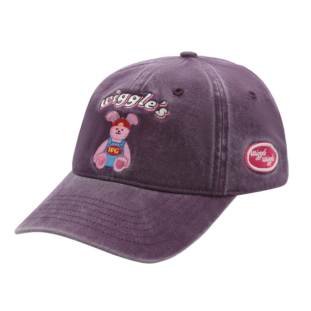 Embroidered Denim Baseball Cap