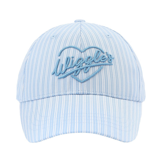 Korean Fresh Striped Letter Embroidered Cap