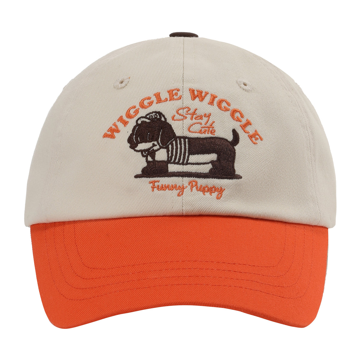 Korean Style Letter Embroidered Baseball Cap