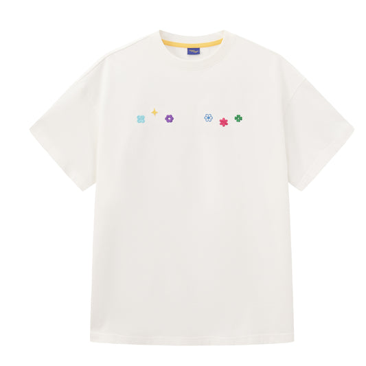 Printed Loose Pure Cotton Short-Sleeve T-Shirt