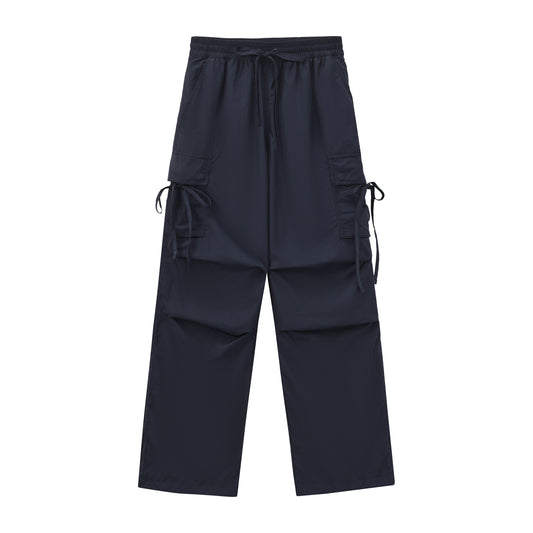 Casual Loose Woven Trousers