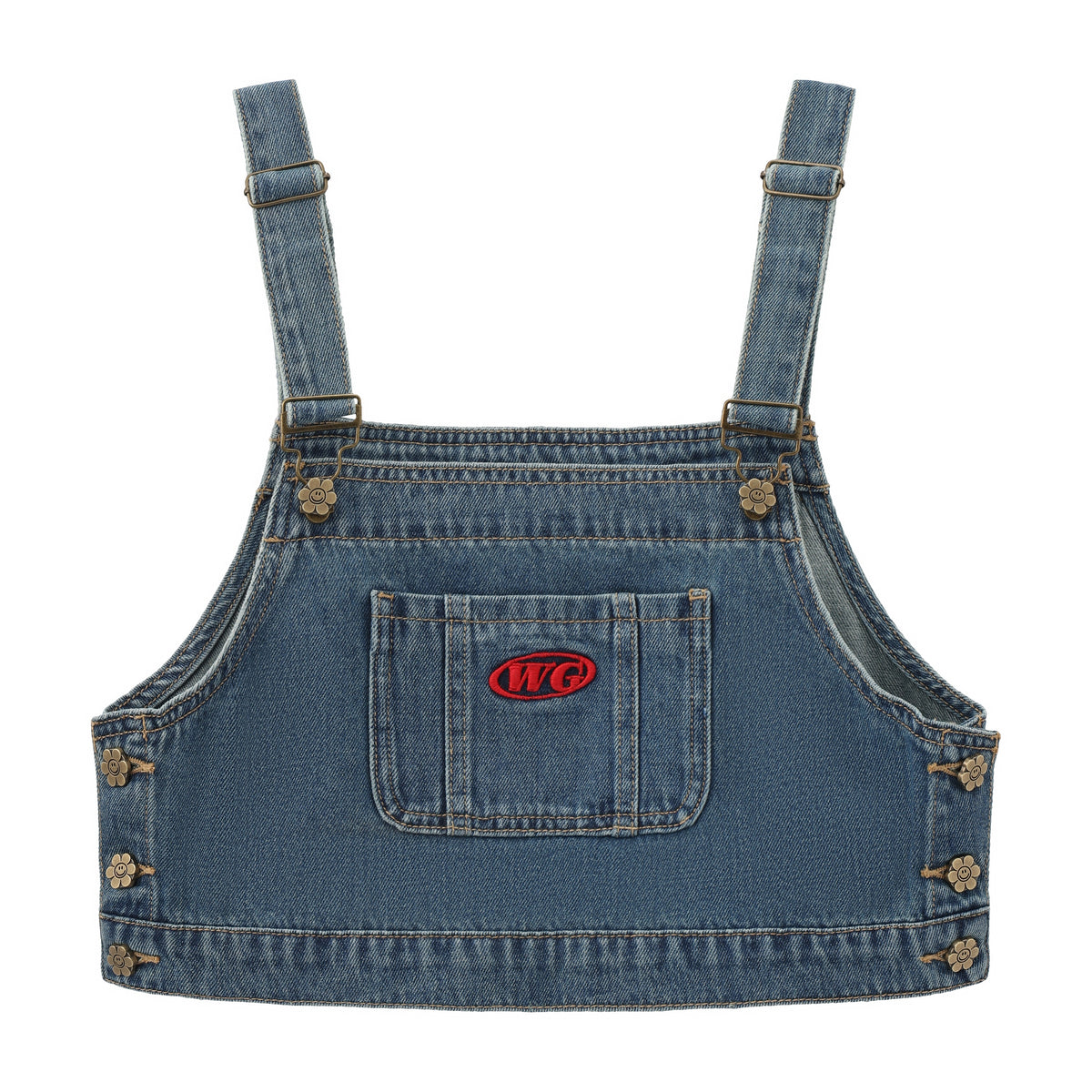 Dopamine Sleeveless Layering Denim Camisole