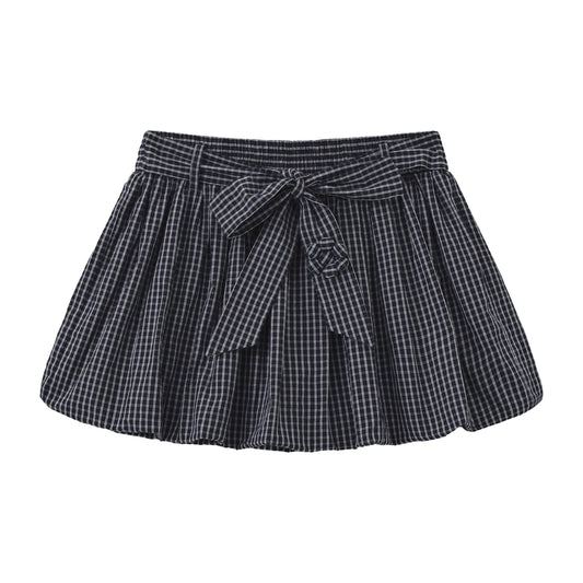 Girly Bubble Bud Woven Skirt